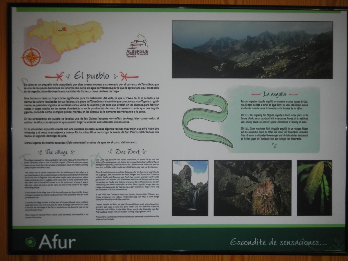 Albergue Montes De Anaga El Bailadero Εξωτερικό φωτογραφία